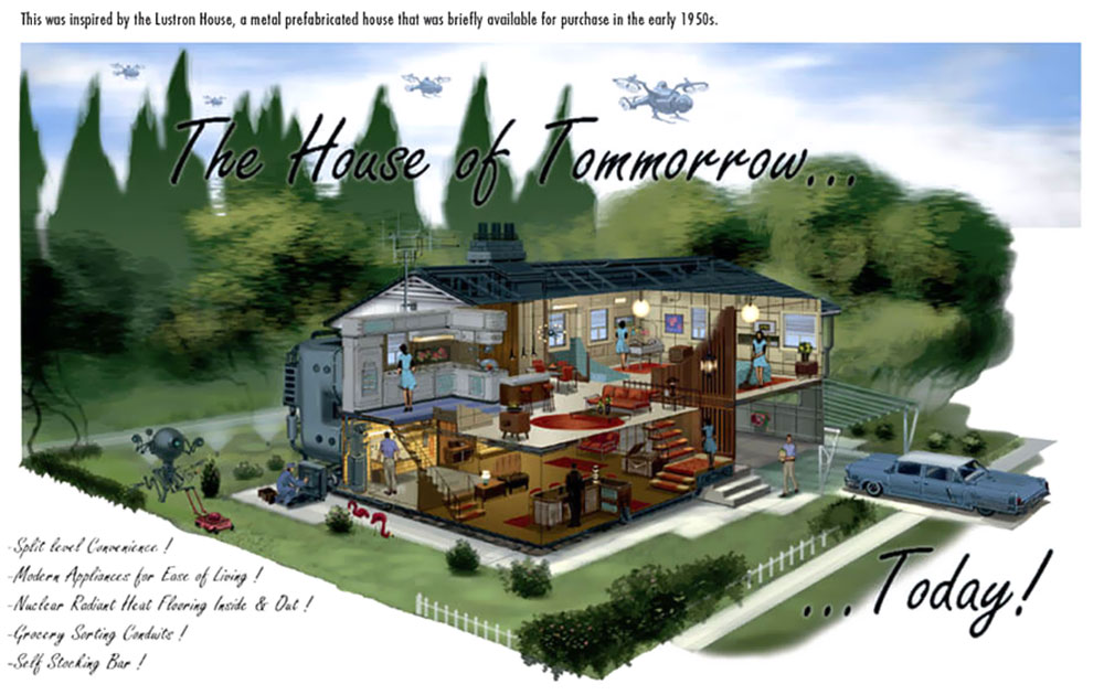 Modern Home Artwork from Fallout 4