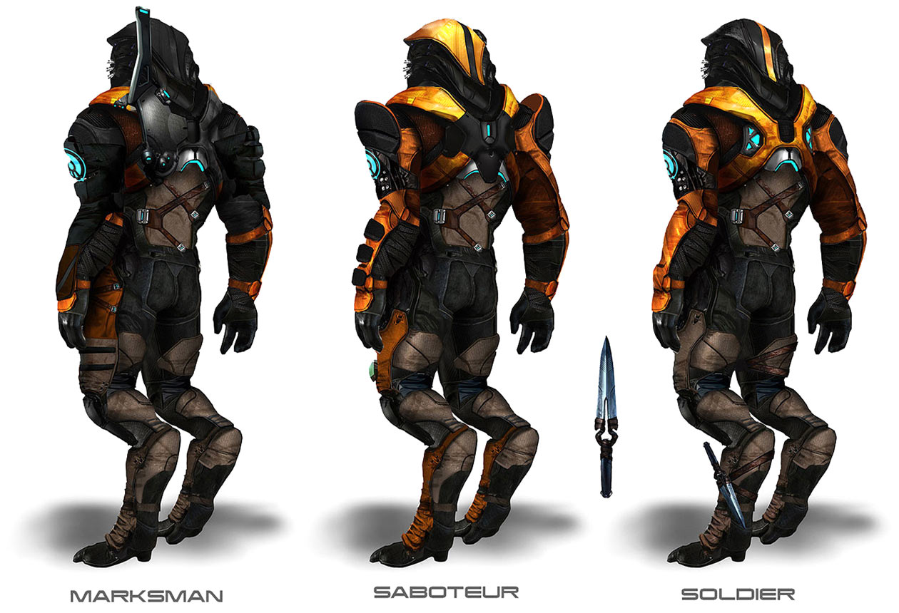 Angara Roekaar Backside Artwork from Mass Effect: Andromeda