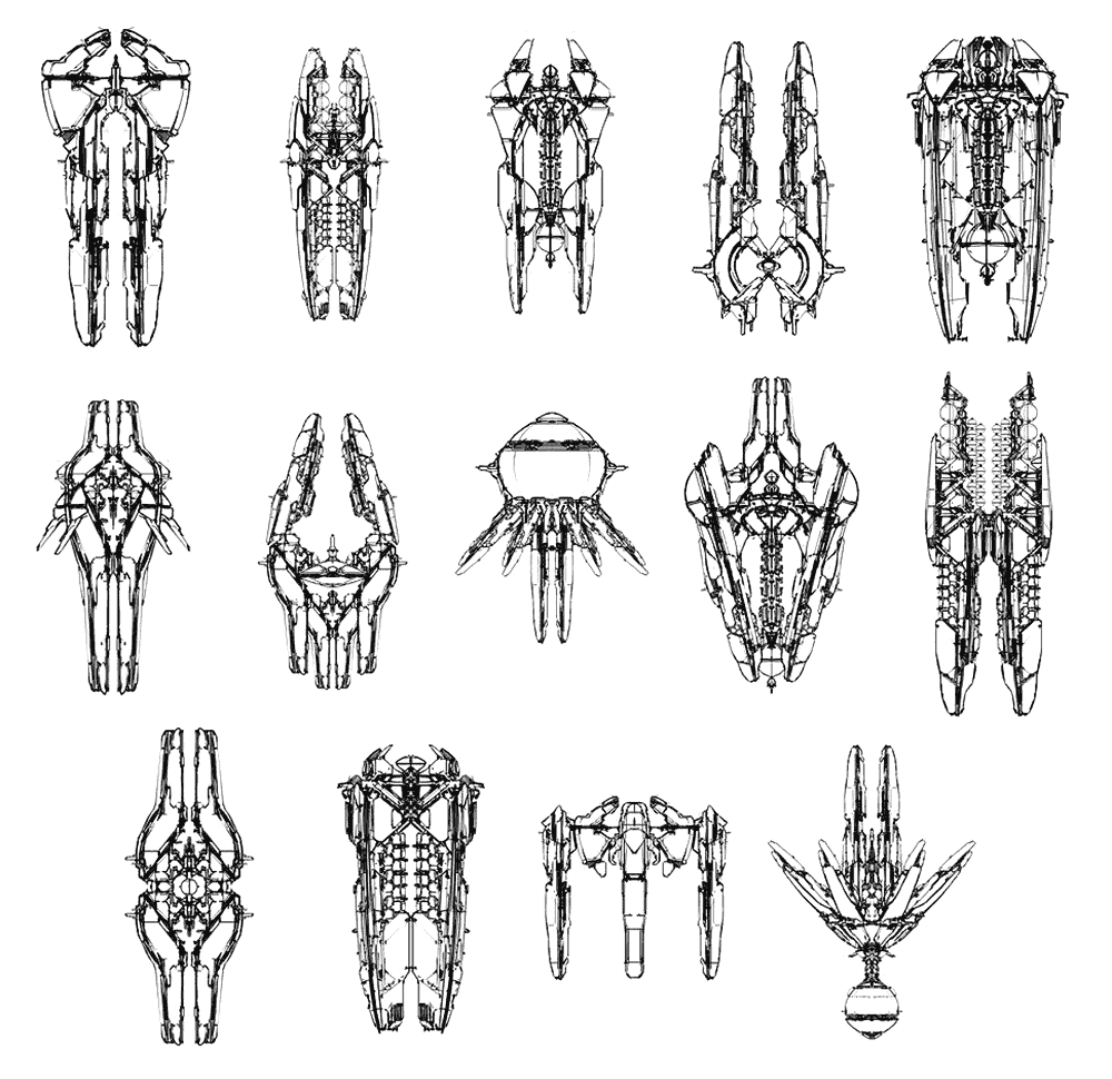 Nexus Sketches from Mass Effect: Andromeda