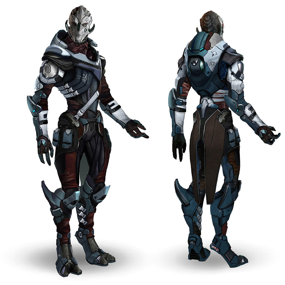Vetra Concept Artwork from Mass Effect: Andromeda