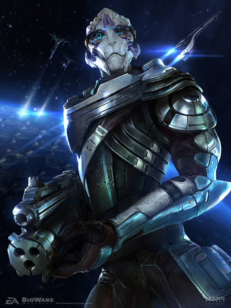 Vetra Nyx Character Art from Mass Effect: Andromeda