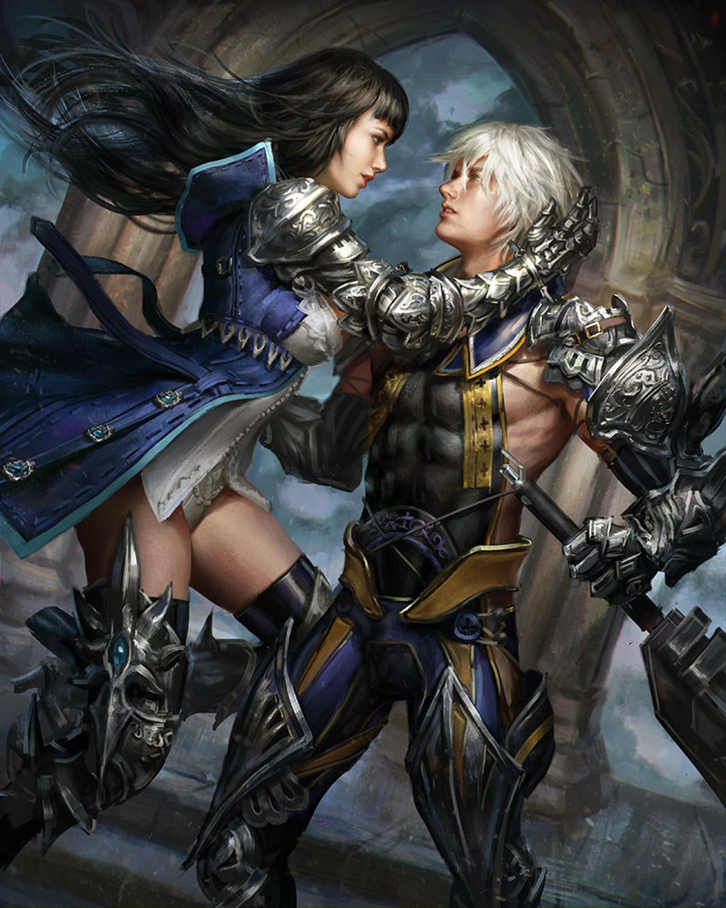 A Witch's Kiss Artwork from Mobius Final Fantasy