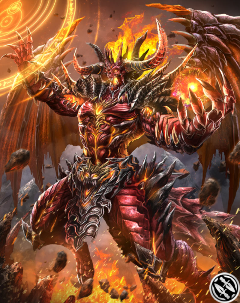 Azazel Artwork from Mobius Final Fantasy