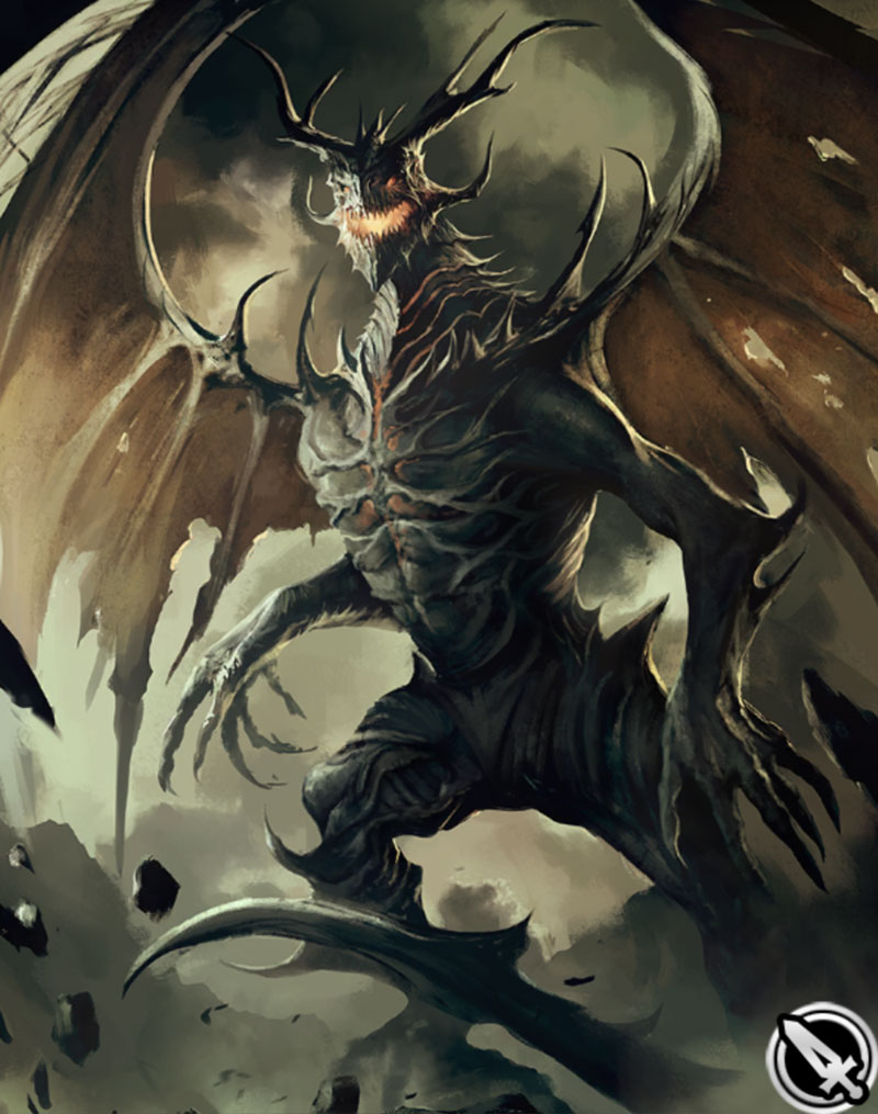 Bahamut Artwork from Mobius Final Fantasy