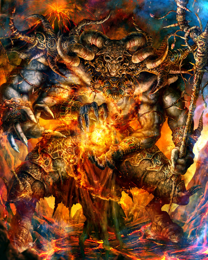 Belias Artwork from Mobius Final Fantasy