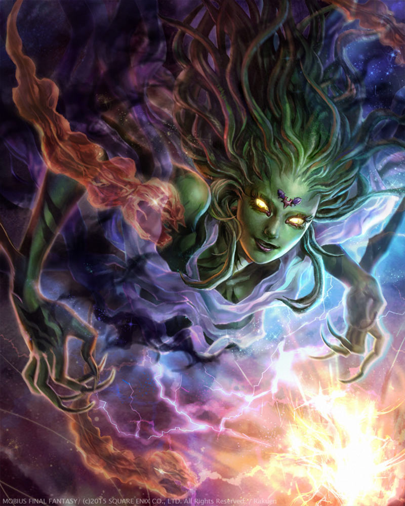 Cloud of Darkness Artwork from Mobius Final Fantasy