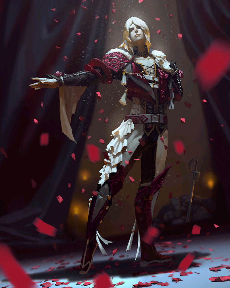 Dancer Artwork from Mobius Final Fantasy