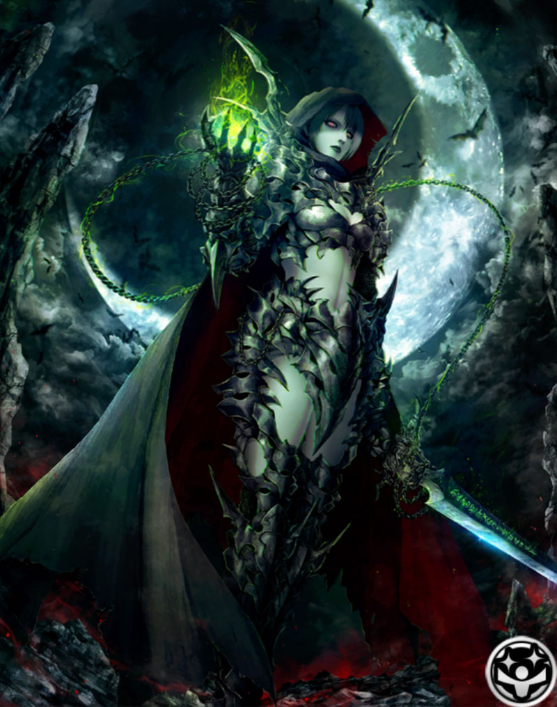 Dhampyr Artwork from Mobius Final Fantasy