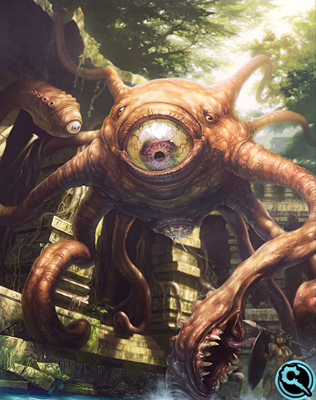 Evil Eye Artwork from Mobius Final Fantasy
