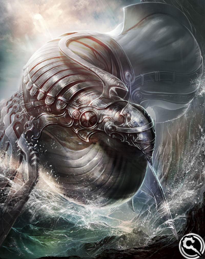 Fal'Cie Bismarck Artwork from Mobius Final Fantasy
