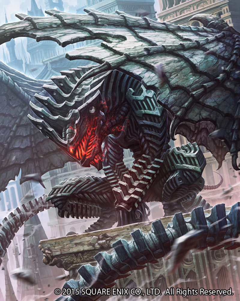 Gargoyle Artwork from Mobius Final Fantasy