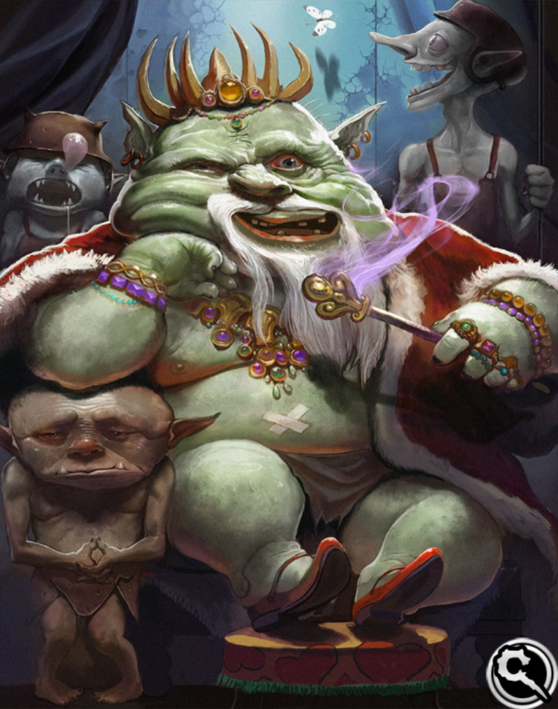 Goblin King Artwork from Mobius Final Fantasy