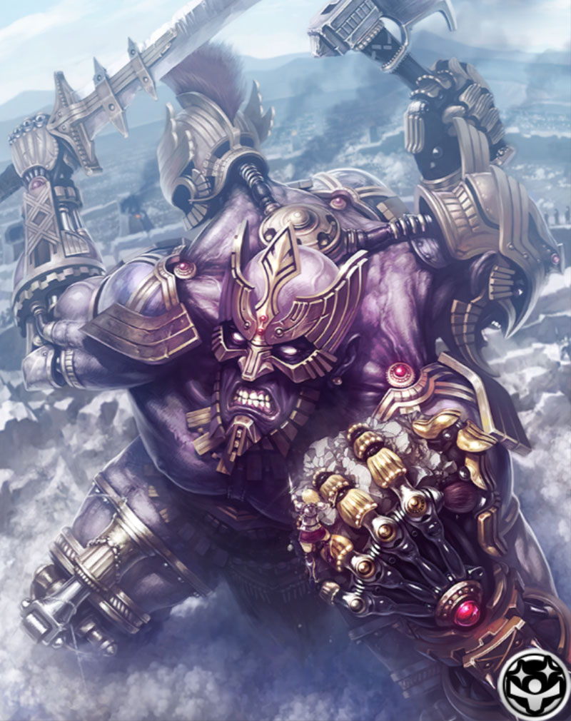 Hecatoncheir Artwork from Mobius Final Fantasy