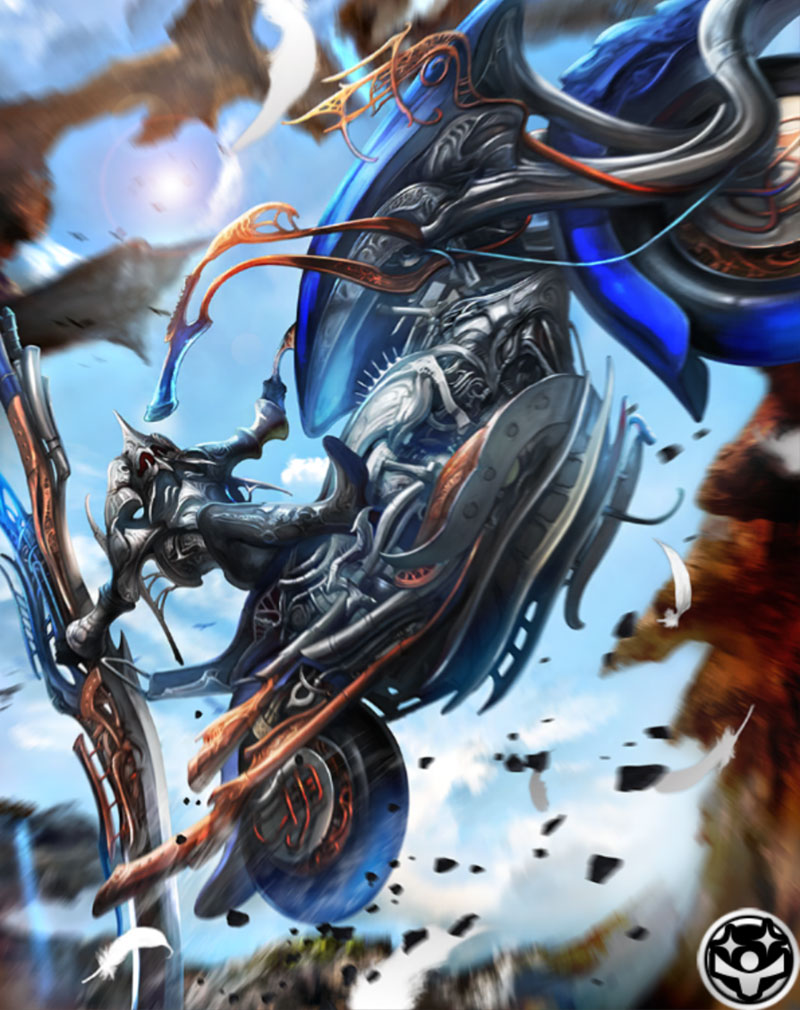 Hermes Artwork from Mobius Final Fantasy