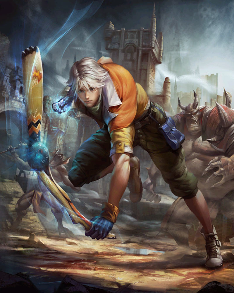 Hope's Guide (Hope) Artwork from Mobius Final Fantasy