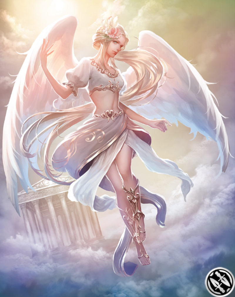 Iris Artwork from Mobius Final Fantasy