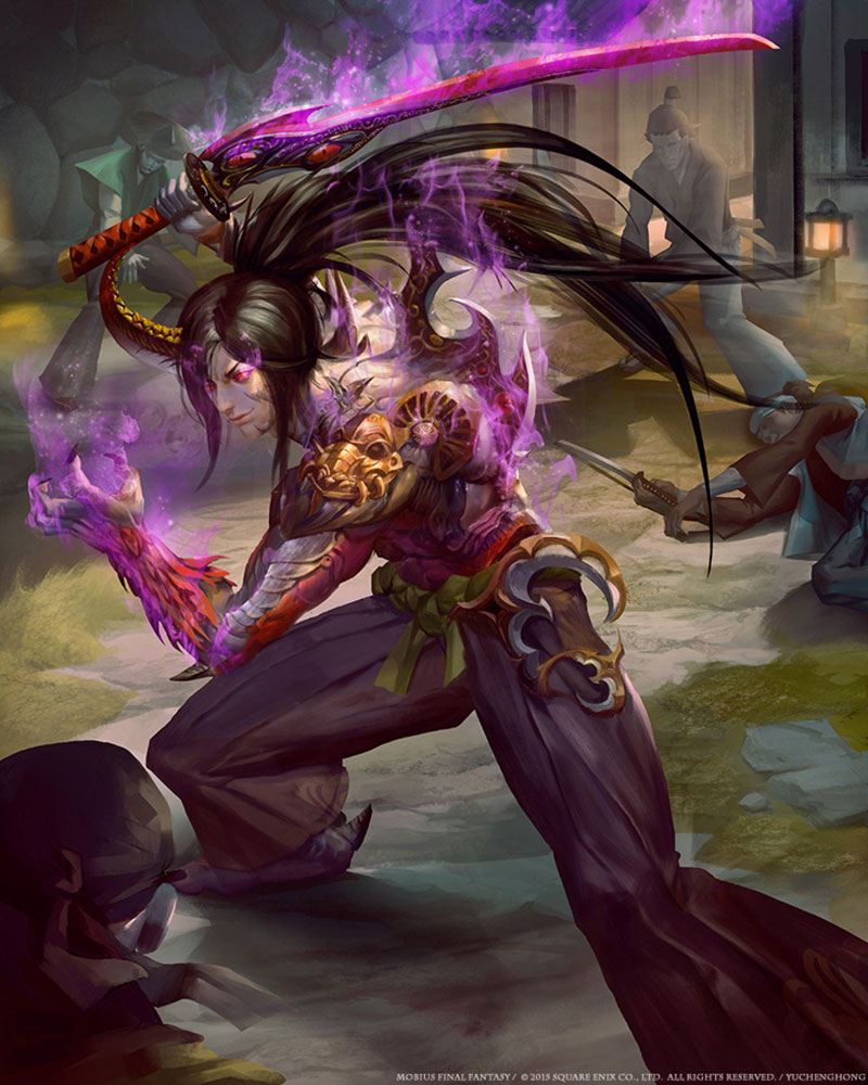 Kojirou Artwork from Mobius Final Fantasy