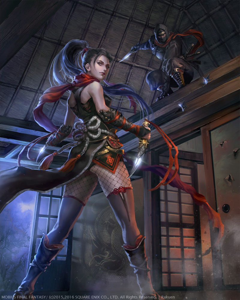 Kurohabaki Artwork from Mobius Final Fantasy