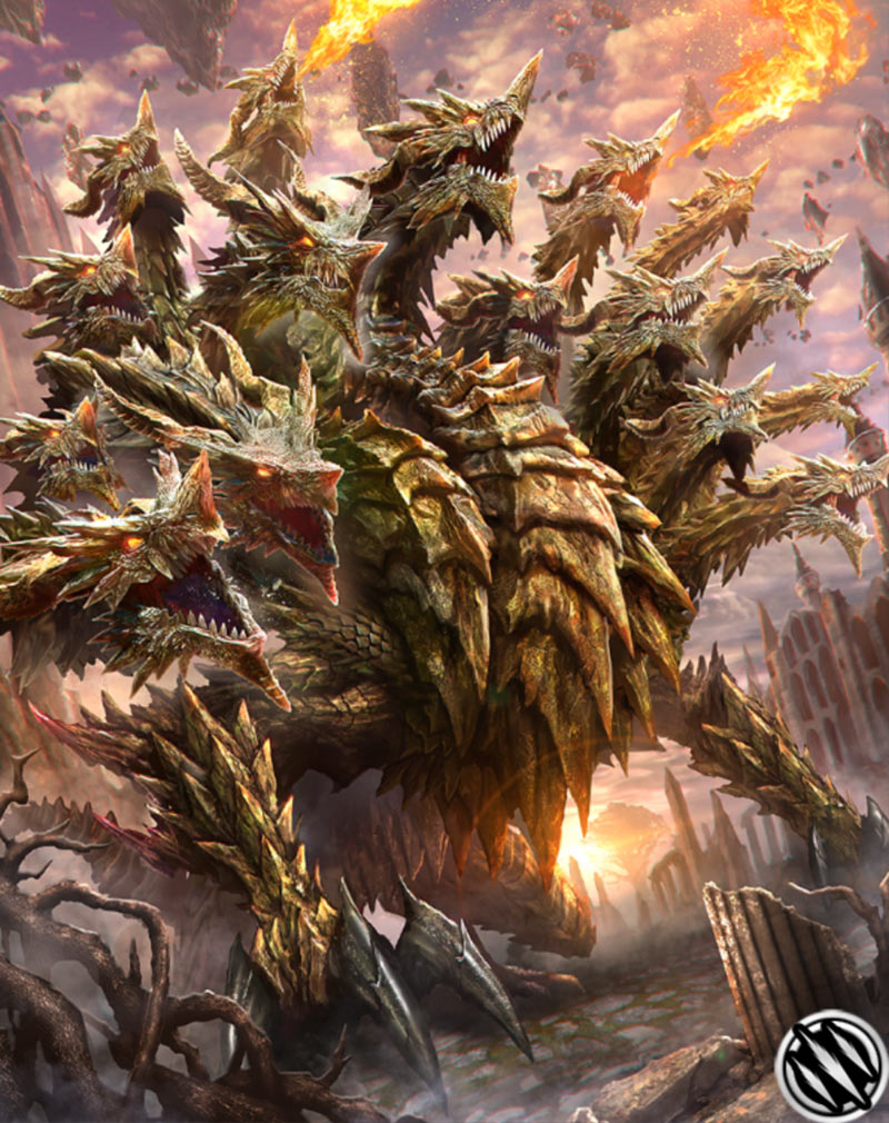 Ladon Artwork from Mobius Final Fantasy
