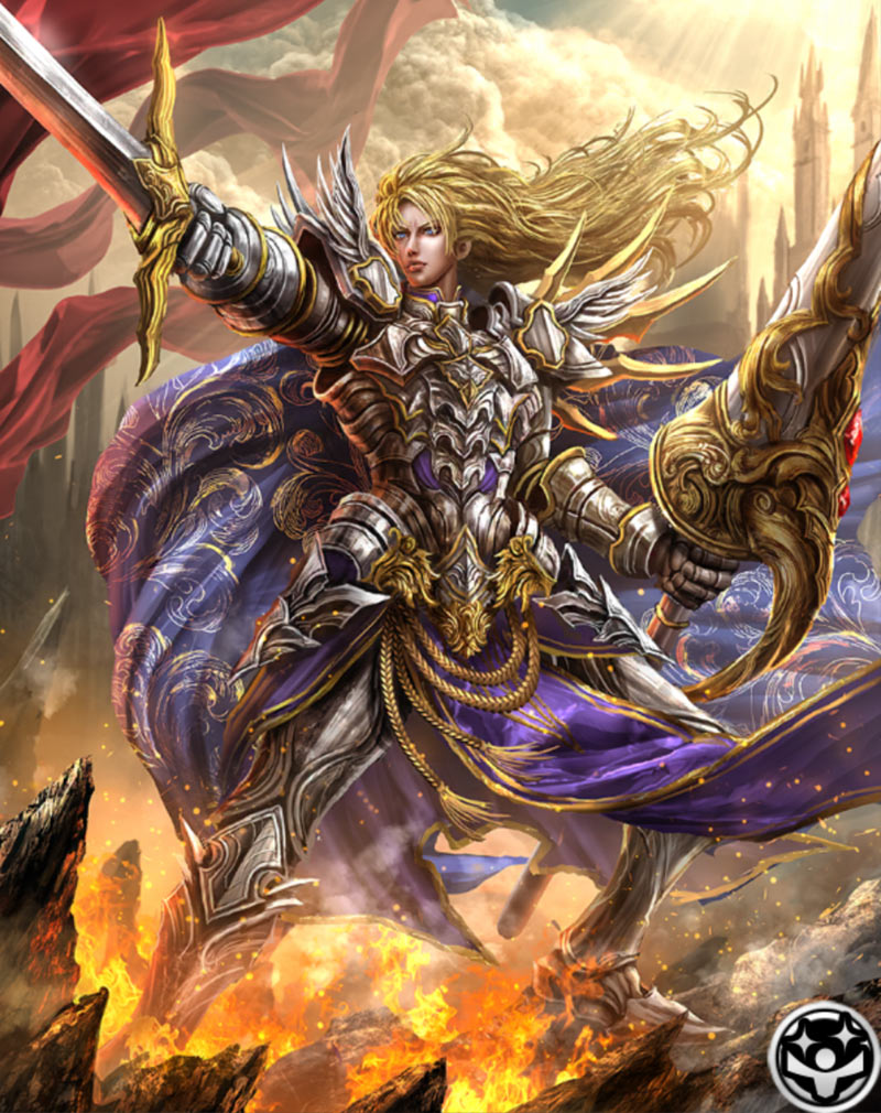 Lancelot Artwork from Mobius Final Fantasy