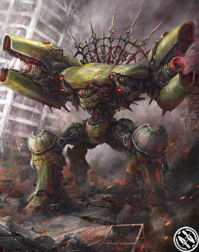 Legendary Killing Machine Artwork from Mobius Final Fantasy