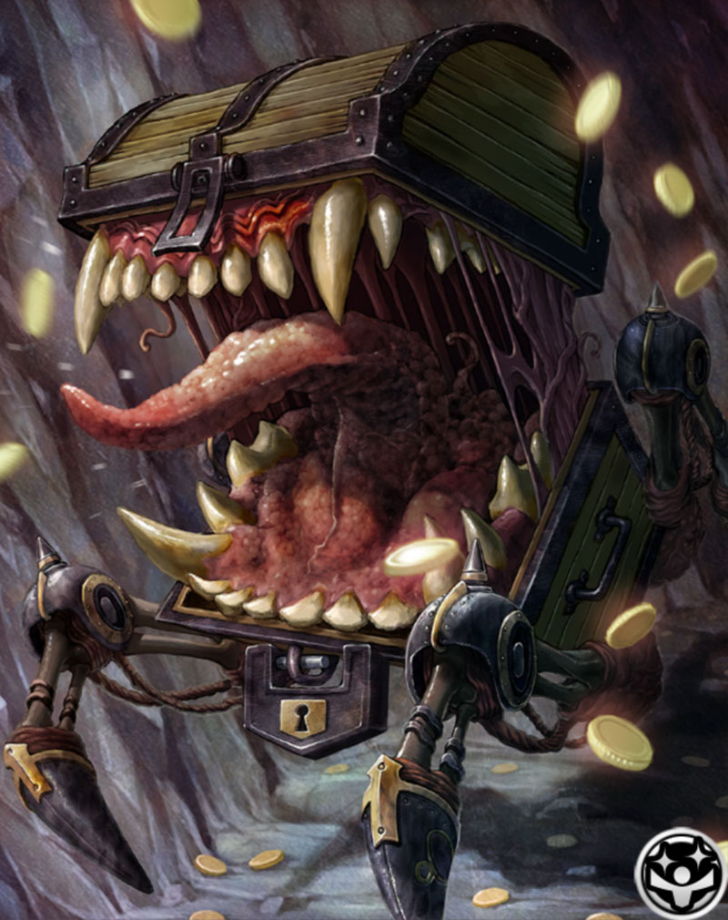 Legendary Mimic Artwork from Mobius Final Fantasy