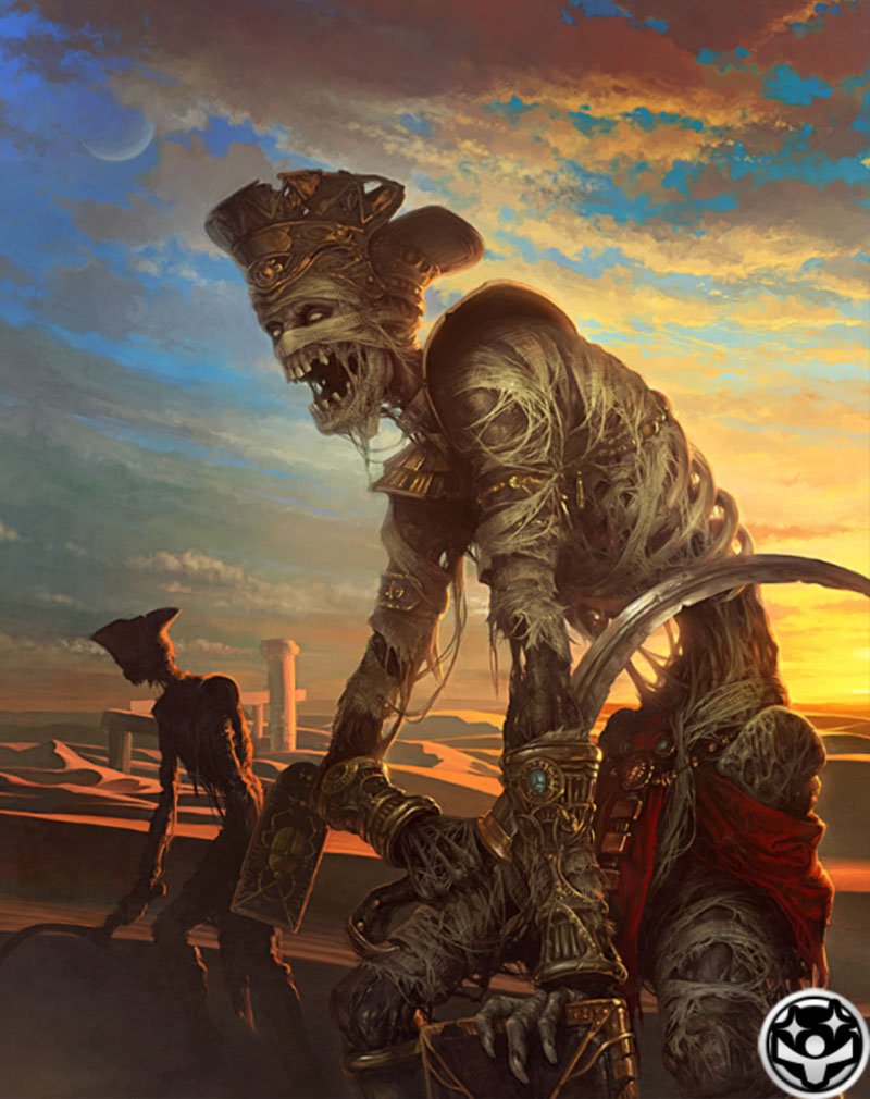 Legendary Mummy Boy Artwork from Mobius Final Fantasy