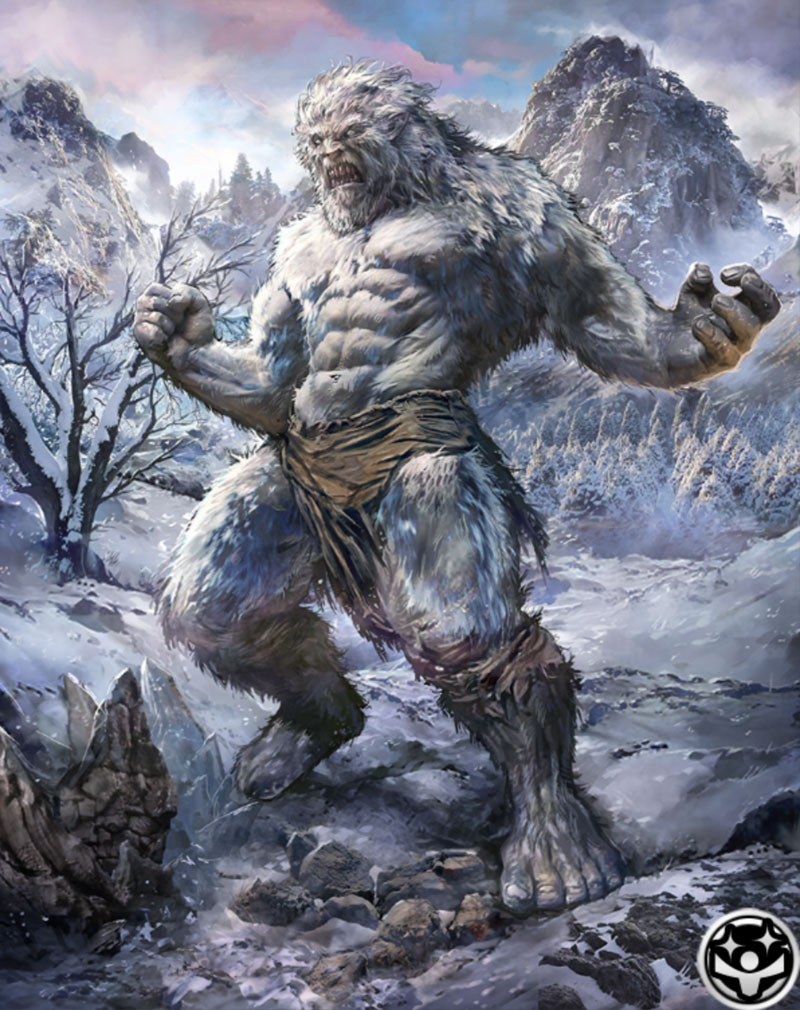 Legendary Powie Yowie Artwork from Mobius Final Fantasy