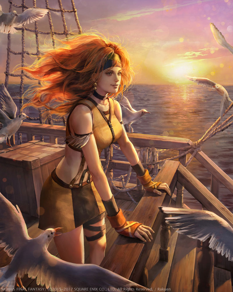 Lion Artwork from Mobius Final Fantasy
