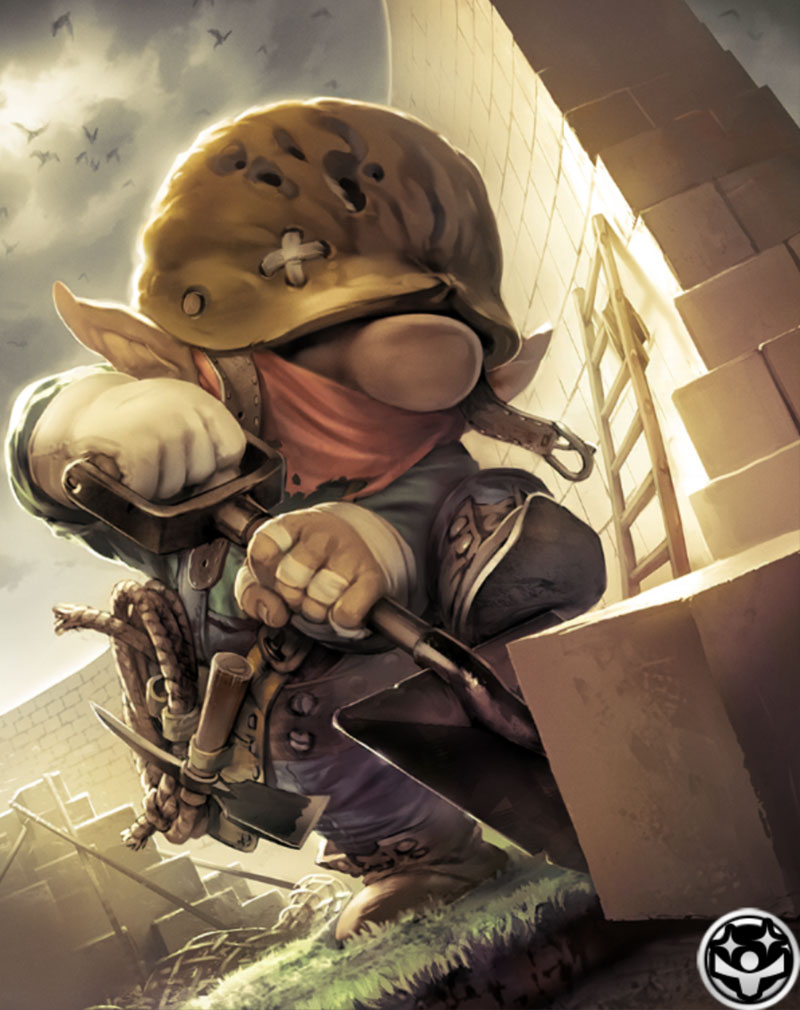 Luchorpan Artwork from Mobius Final Fantasy