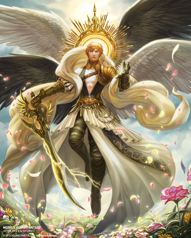 Michael Artwork from Mobius Final Fantasy