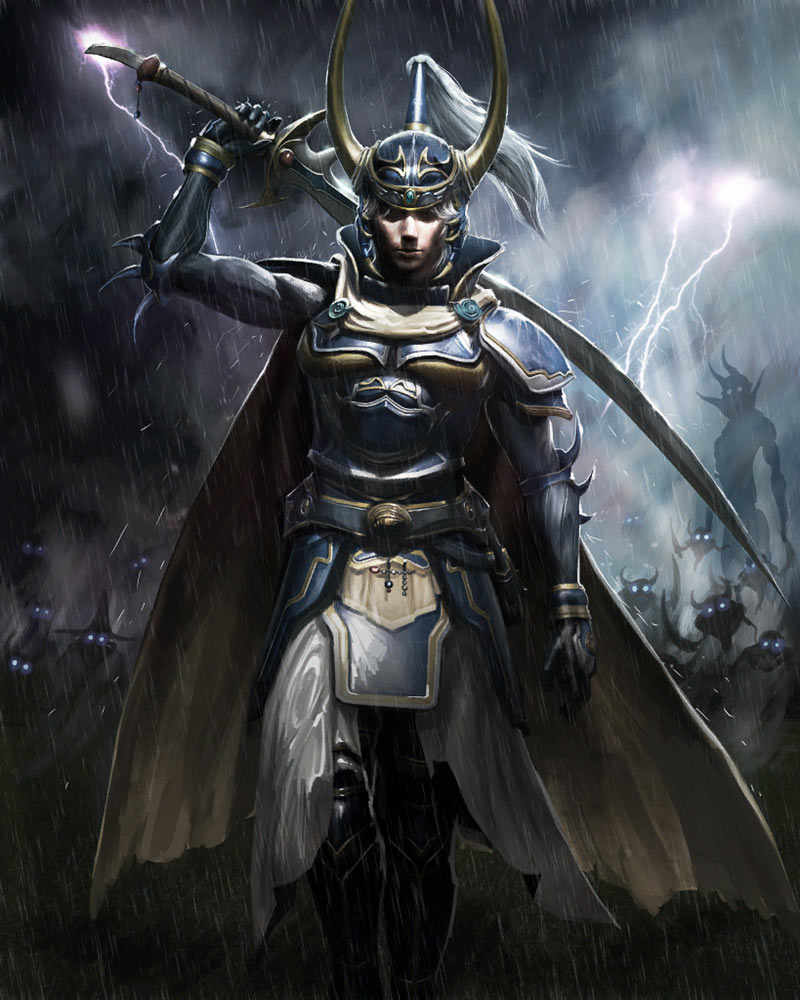 Mythic Knight (Warrior of Light) Artwork from Mobius Final Fantasy