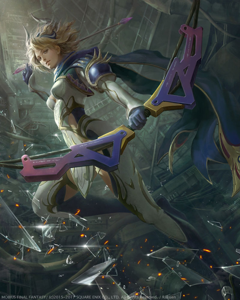 Nachtflug Artwork from Mobius Final Fantasy