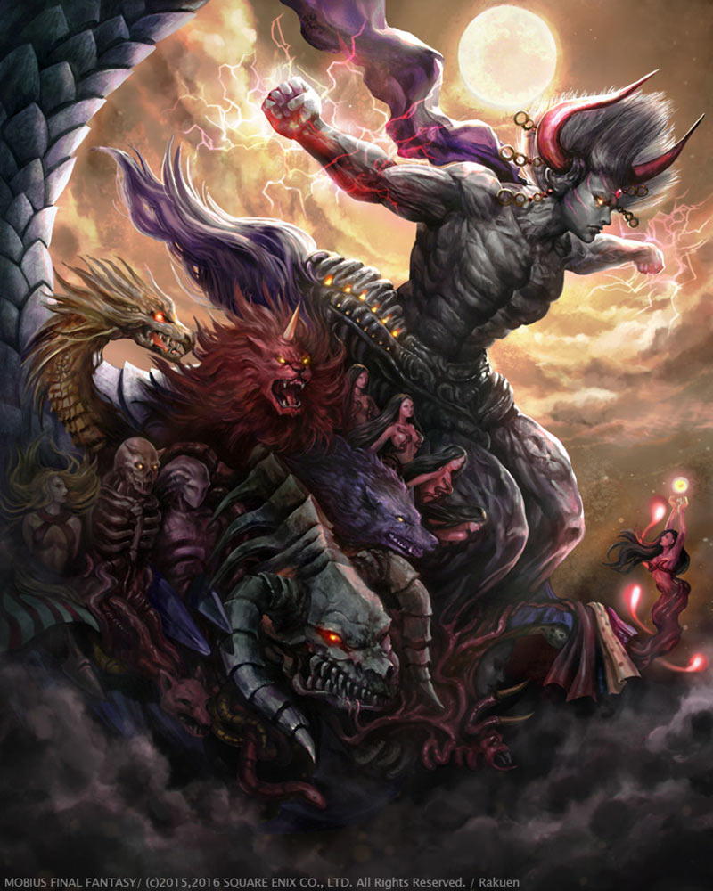 Neo Exdeath Artwork from Mobius Final Fantasy