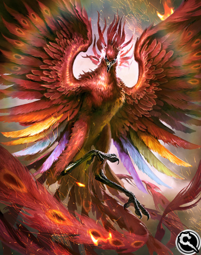 FFVII Phoenix Artwork from Mobius Final Fantasy
