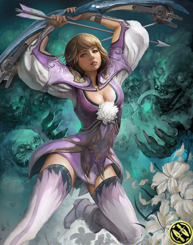 Prima Donna Artwork from Mobius Final Fantasy