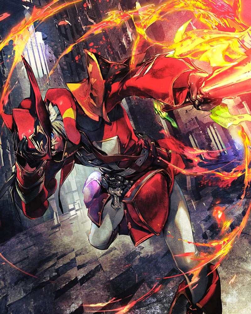 Red Mage Artwork from Mobius Final Fantasy