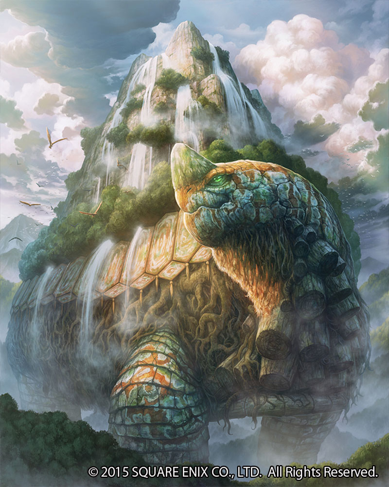 Reiki Artwork from Mobius Final Fantasy