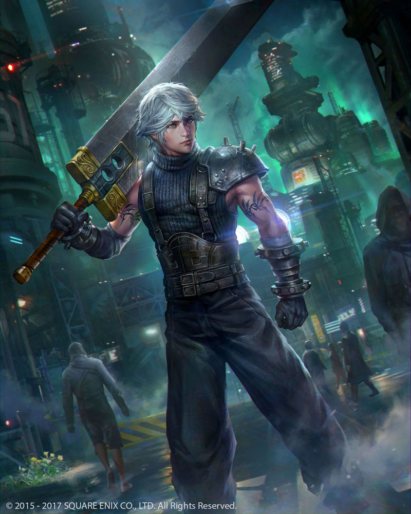 Save the Planet (Cloud) Artwork from Mobius Final Fantasy