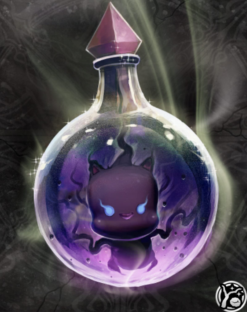 Shadowpuff Artwork from Mobius Final Fantasy