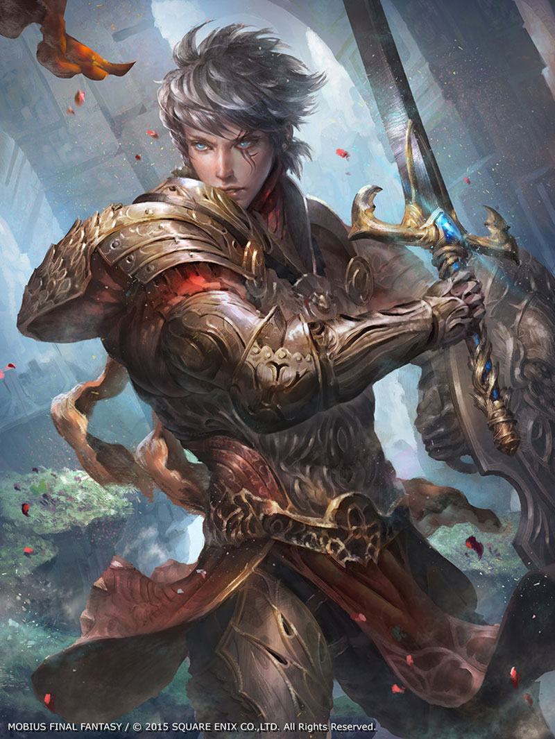 Siegfried Artwork from Mobius Final Fantasy
