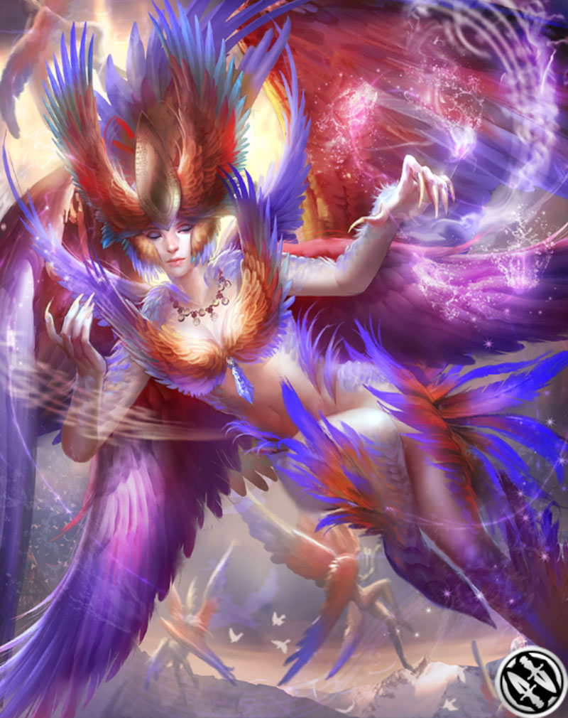 Siren Artwork from Mobius Final Fantasy