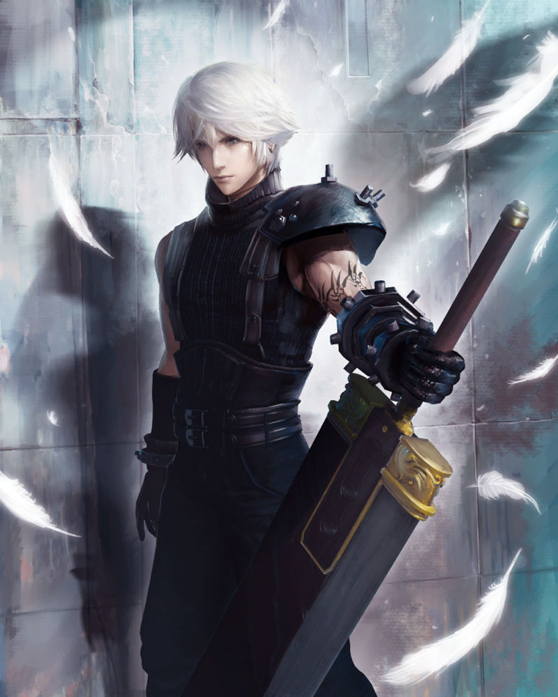 SOLDIER 1st Class (Cloud) Artwork from Mobius Final Fantasy