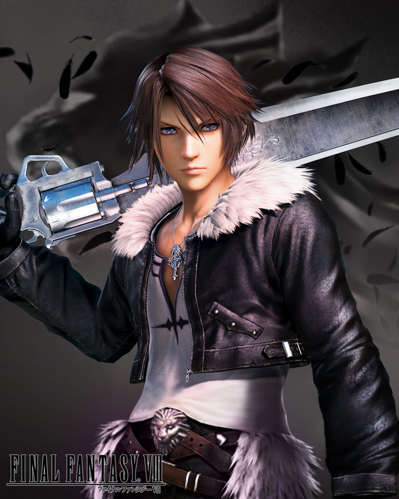 Squall Ultimate Hero Skin Artwork from Mobius Final Fantasy