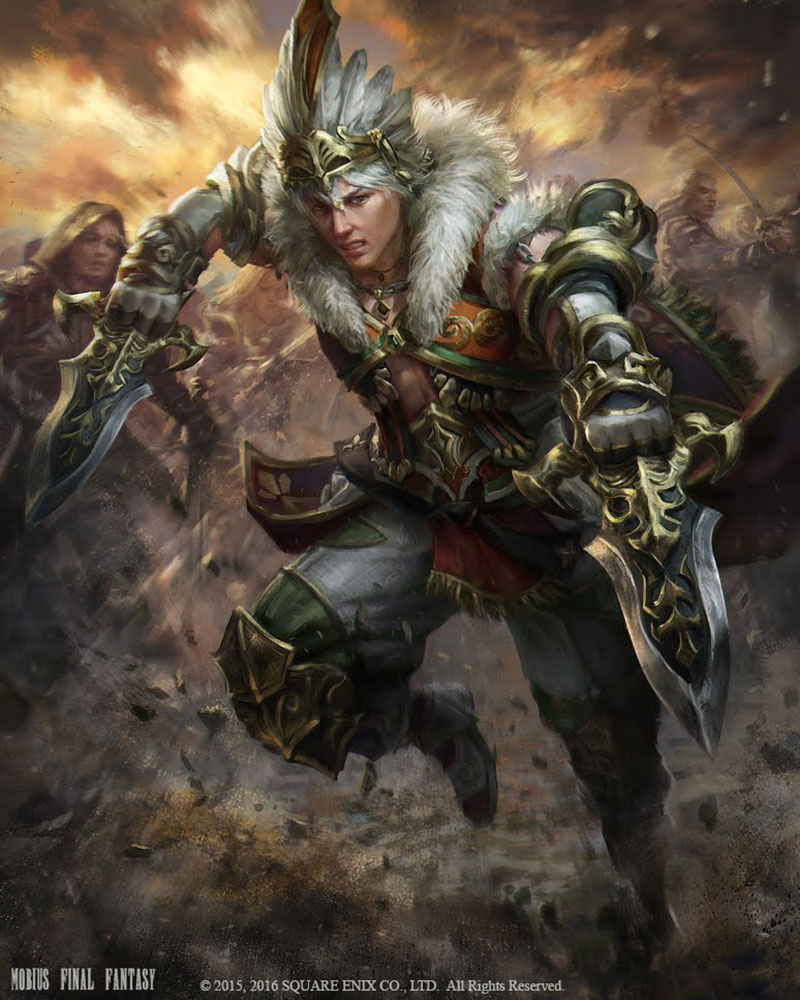 Super Monk Artwork from Mobius Final Fantasy