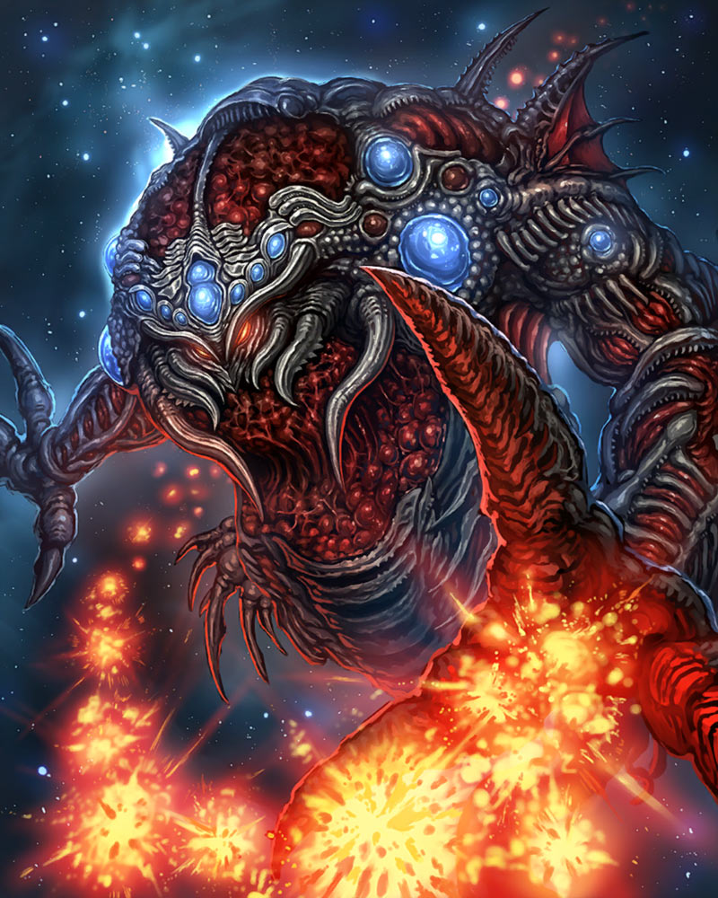 FFIV Supreme Zeromus Artwork from Mobius Final Fantasy