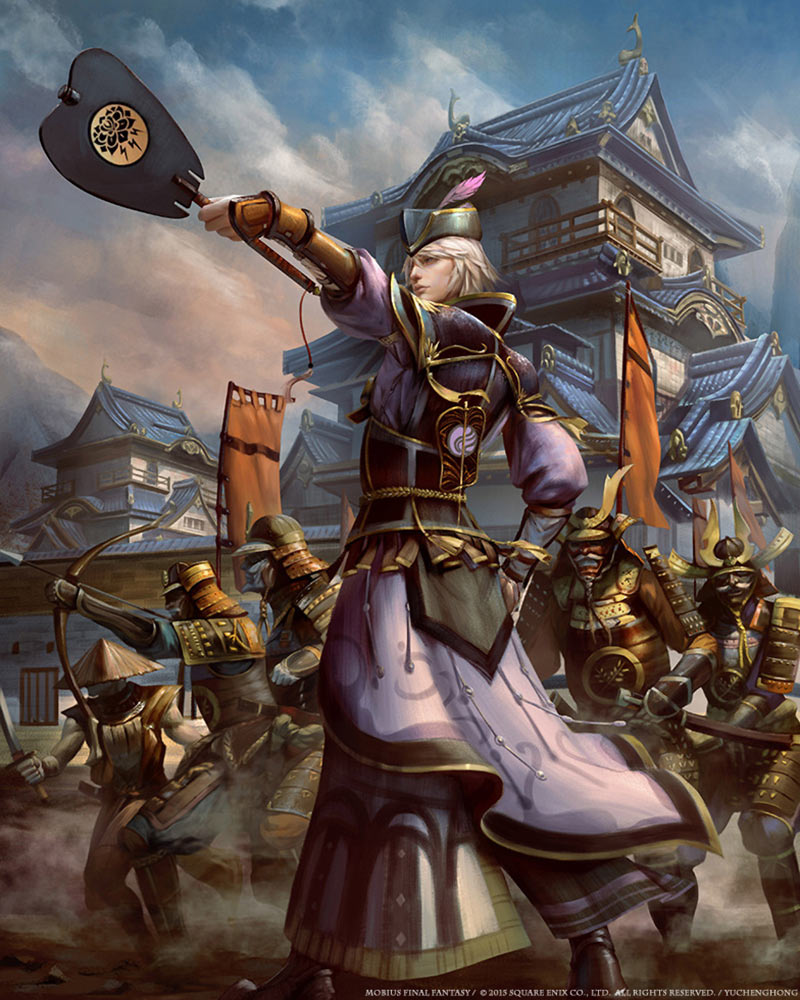 Tactician Artwork from Mobius Final Fantasy