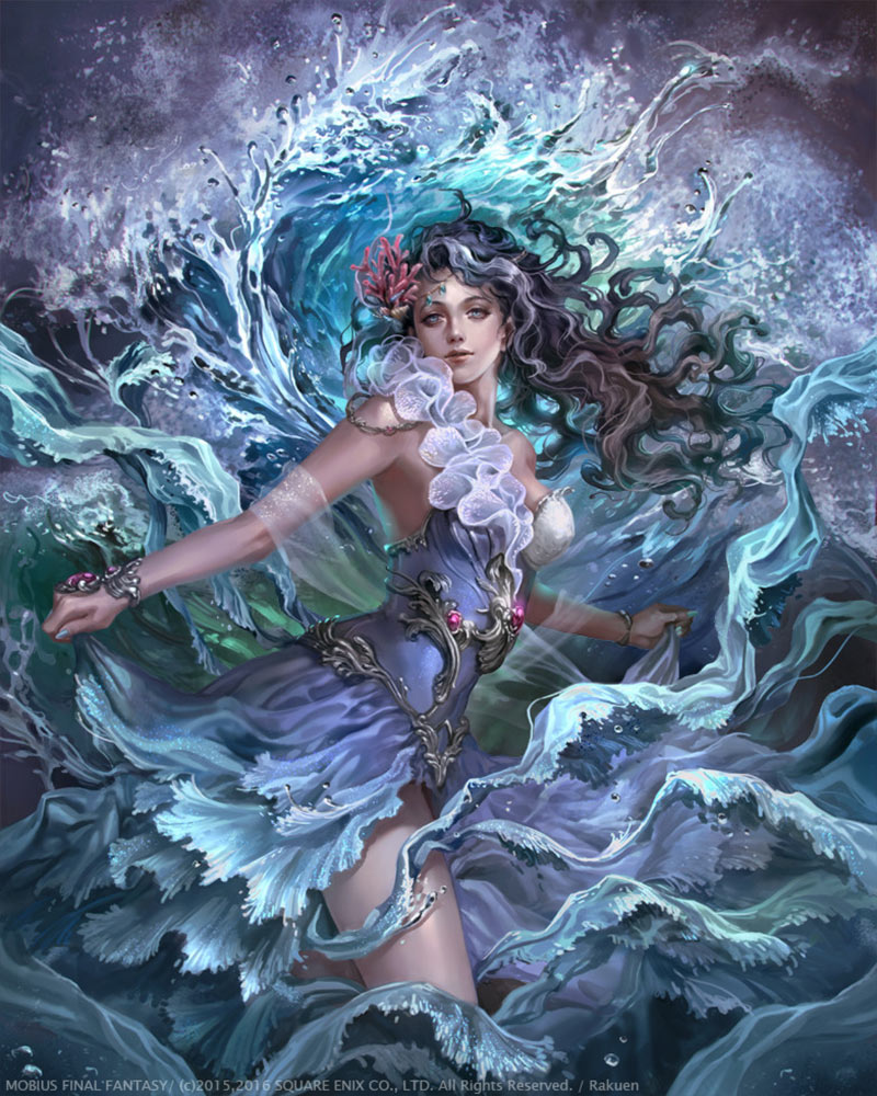 Thetis Artwork from Mobius Final Fantasy