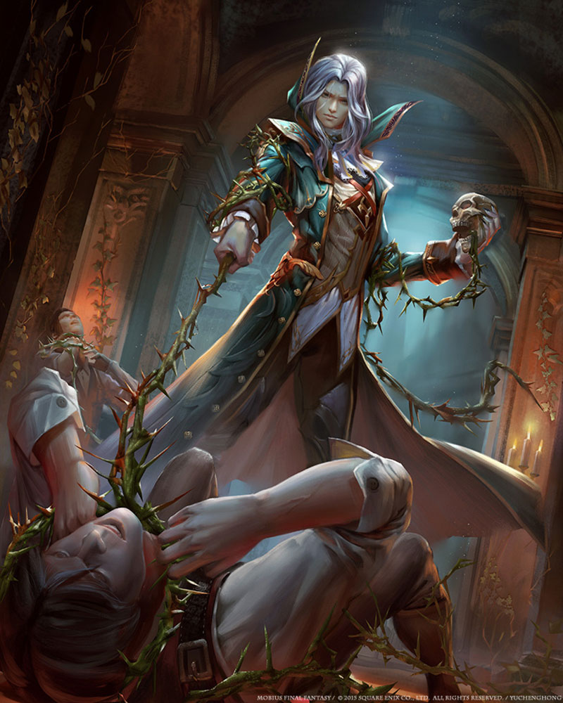 Vampire Thorn Artwork from Mobius Final Fantasy