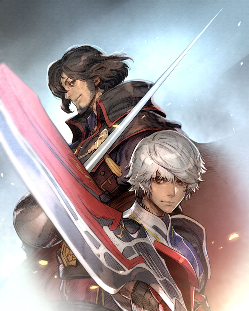 Warriors of Despair Artwork from Mobius Final Fantasy